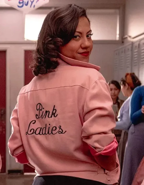 Grease Rise Of The Pink Ladies Fleece Jacket 1