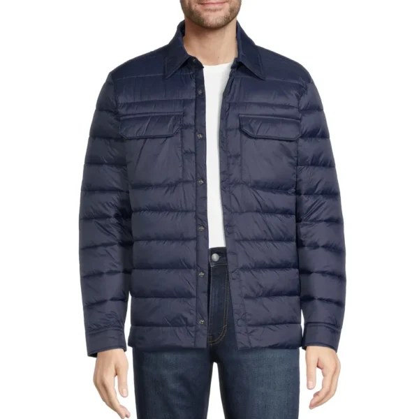 Heartland Chris Potter Mens Purple Puffer Jacket 2