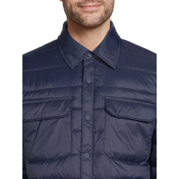 Heartland Chris Potter Mens Purple Puffer Jacket 4