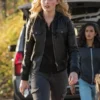 Kathryn Newton Supernatural Black Leather Jacket - screen-accurate replica combining show's style with versatile black leather design