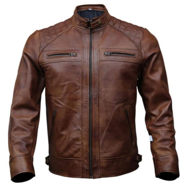 Cafe Racer Leather Motorcycle Jackets