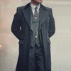 Thomas Shelby Peaky Blinders Black Long Coat 1