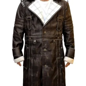Elder Maxson Fallout 4 Brown Battlecoat Jacket 3