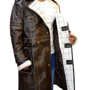 Elder Maxson Fallout 4 Brown Battlecoat Jacket 4