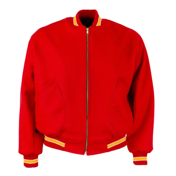 Kansas City Chiefs 1969 Authentic Red Wool Varsity Jacket 1