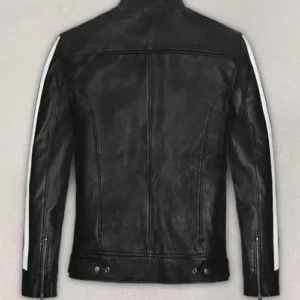 Leon Kennedy Resident Evil Vendetta Black Leather Jacket 4
