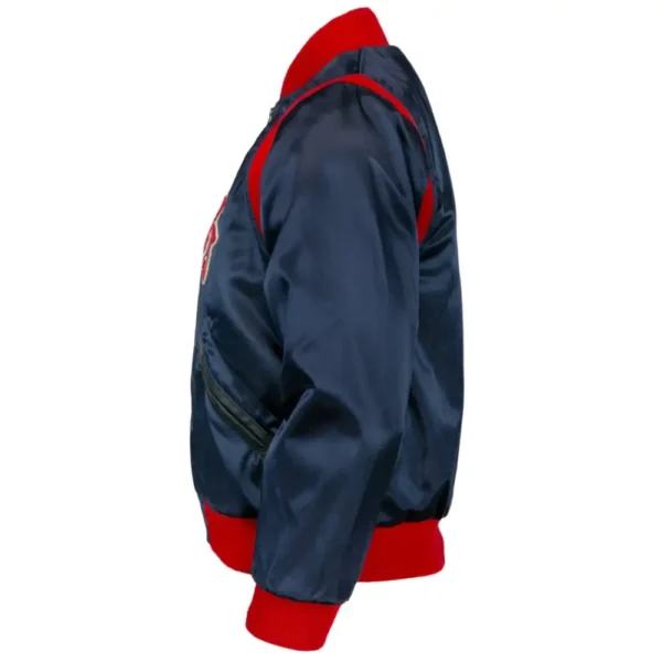 Los Angeles Angels 1961 Authentic Satin Varsity Zipper Jacket 3 1 1