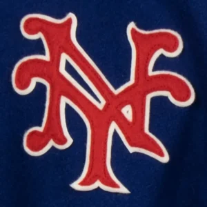 New York Giants 1932 Authentic Royal Blue Wool Varsity Jacket 4