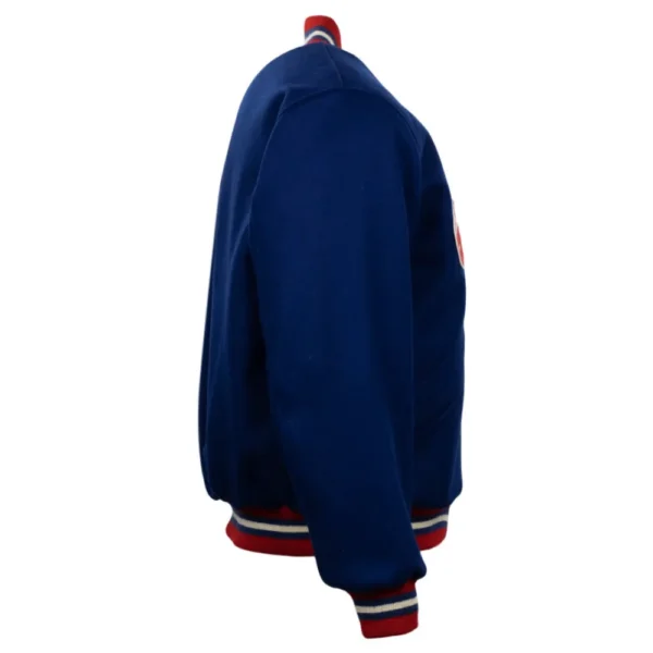 New York Giants 1932 Authentic Royal Blue Wool Varsity Jacket 5