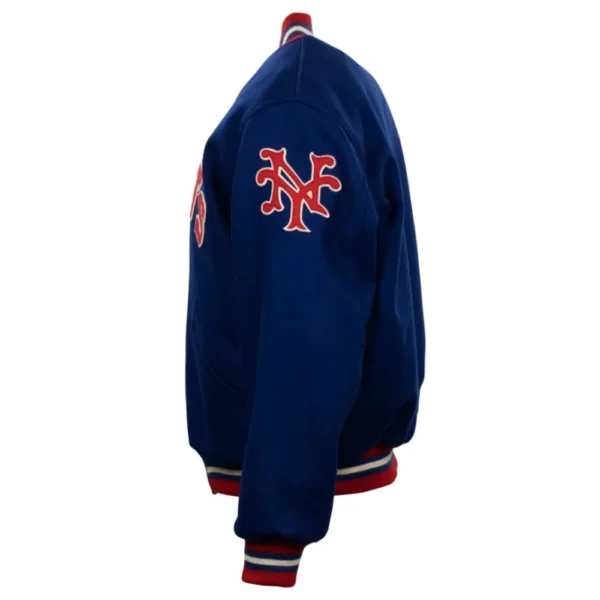 New York Giants 1932 Authentic Royal Blue Wool Varsity Jacket 7