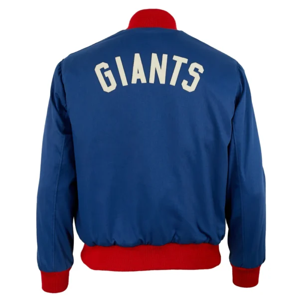 New York Giants 1959 Authentic Blue Wool Varsity Jacket 2
