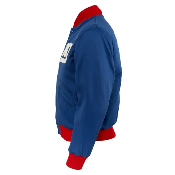 New York Giants 1959 Authentic Blue Wool Varsity Jacket 3