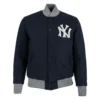 New York Yankees 1936 Authentic Wool Varsity Navy Jacket 1