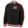 Ottawa Senators Full Zip Polyester Varsity Black Jacket 1