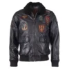 The Official Top Gun Bomber Leather Jacket 1