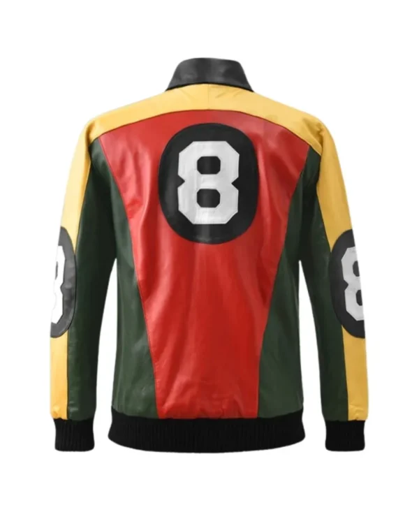 The Original David Puddy 8 Ball Leather Jacket – Seinfeld 3