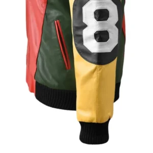 The Original David Puddy 8 Ball Leather Jacket – Seinfeld 5