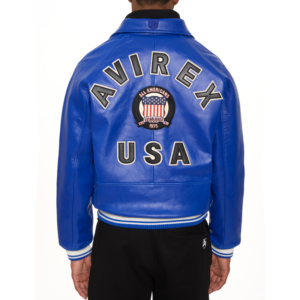 Avirex Icon Jacket Cobalt Blue 2