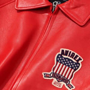 Avirex Icon Jacket Salvage Red 4
