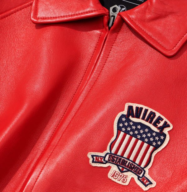 Avirex Icon Jacket Salvage Red 4