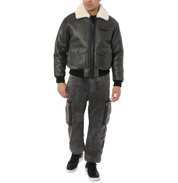 Avirex Shearling B 3 Bomber Jacket 4