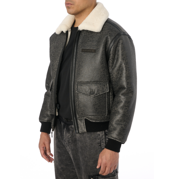 Avirex Shearling B 3 Bomber Jacket 5