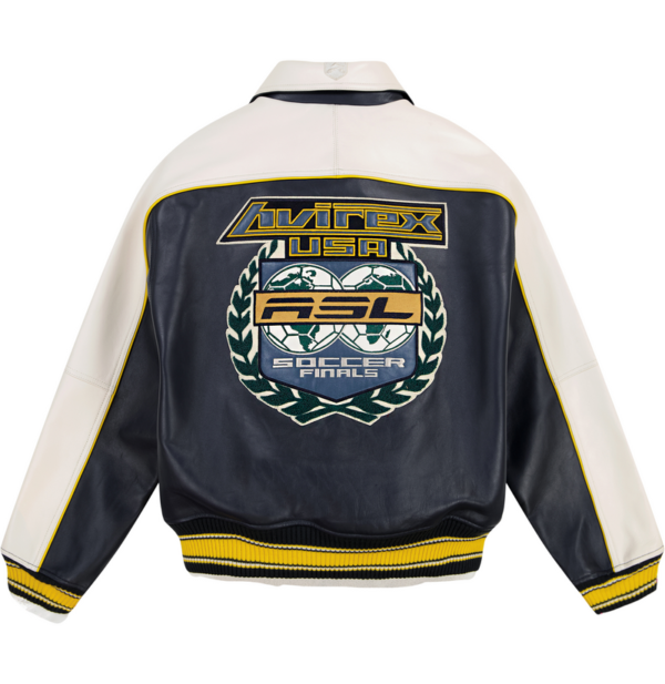 Avirex Soccer Jacket Navy Blue 7