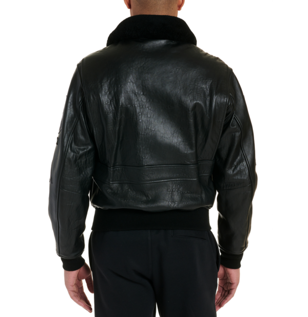 Avirex The G 1 Shearling Flight Jacket Black 1