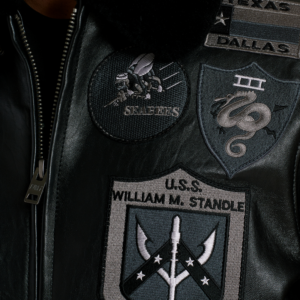 Avirex The G 1 Shearling Flight Jacket Black 2