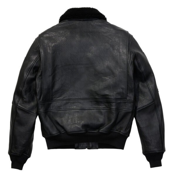 Avirex The G 1 Shearling Flight Jacket Black 2