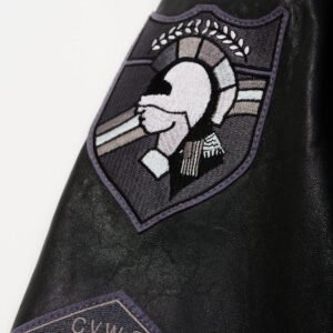 Avirex The G 1 Shearling Flight Jacket Black 5