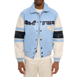 Avirex The Legend Jacket Carolina Blue 3