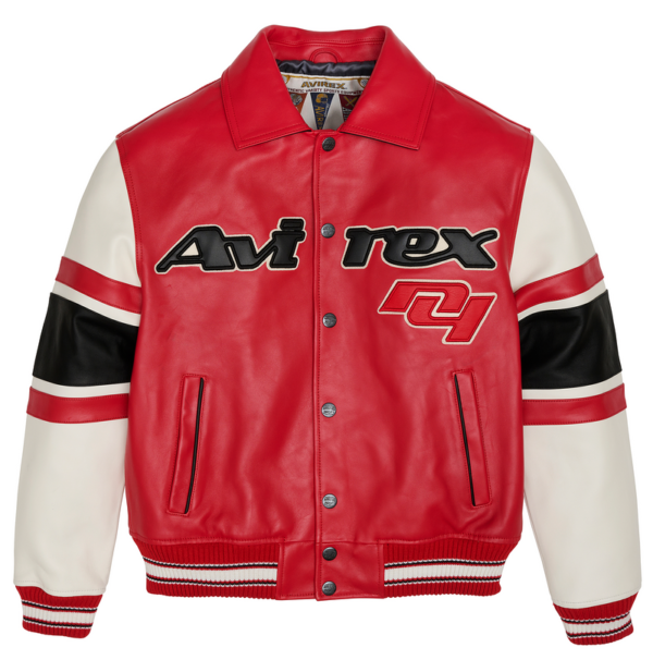 Avirex The Legend Jacket Salvage Red 1