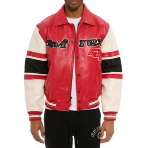 Avirex The Legend Jacket Salvage Red 3