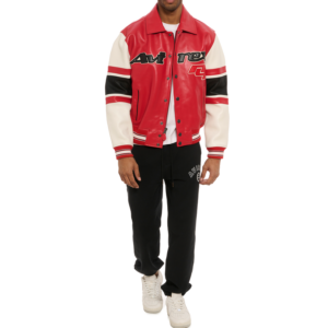 Avirex The Legend Jacket Salvage Red 4