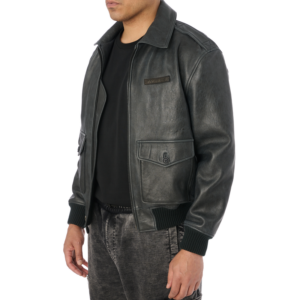 Avirex Vintage Flight A2 Jacket Vintage Black 5