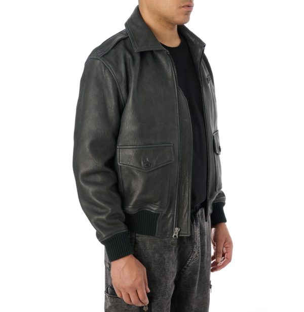 Avirex Vintage Flight A2 Jacket Vintage Black 6