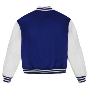 Avirex Wool Leather Varsity Jacket Mazarine Blue 2