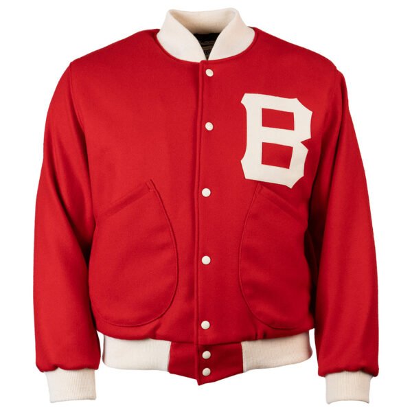 Boston Bees 1939 Authentic Red Bomber Jacket 1