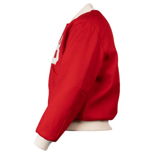 Boston Bees 1939 Authentic Red Bomber Jacket 2