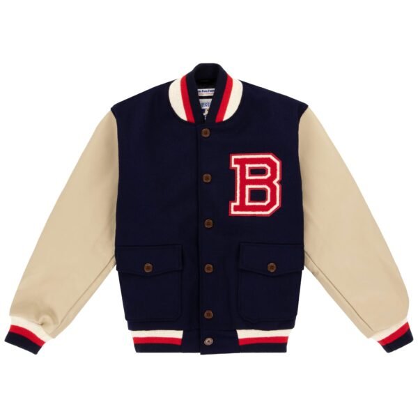 Brooklyn Dodgers 1932 Authentic Navy blue Varsity Jacket 1