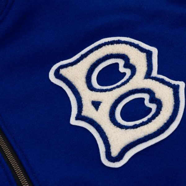 Brooklyn Dodgers 1940 Authentic Royal Blue Varsity Jacket 2