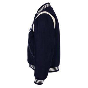 Chicago White Sox 1967 Authentic Navy Wool Bomber Jacket 2