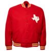 Dallas Texans 1960 Authentic Red Bomber Jacket 1