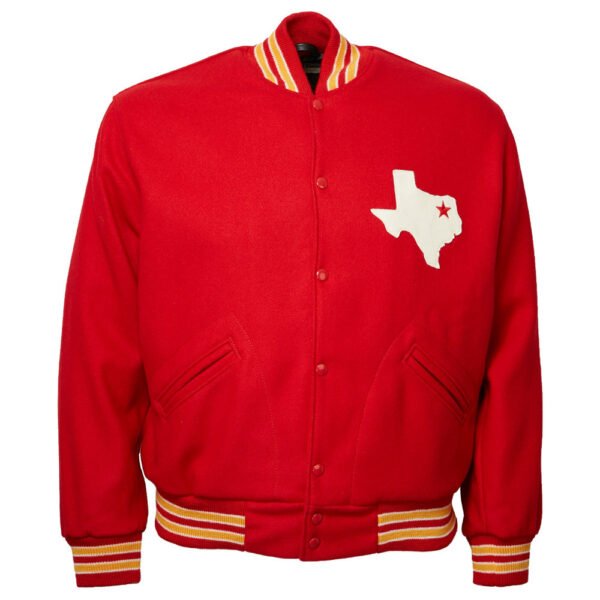 Dallas Texans 1960 Authentic Red Bomber Jacket 1