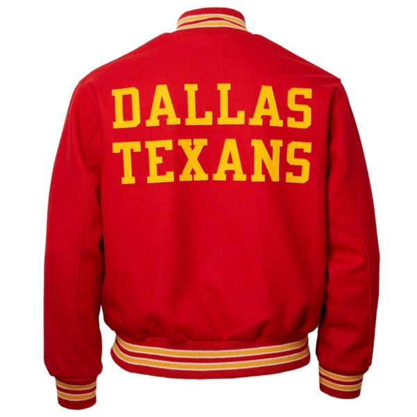 Dallas Texans 1960 Authentic Red Bomber Jacket 2