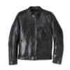 Harley Davidson Mens H D Flex Layering System Cafe Racer Leather Jacket Outer Layer 1