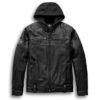 Harley Davidson Mens Swingarm 3 in 1 Leather Jacket Black 1