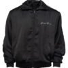 Homme Femme World Famous Lounge Black Satin Jacket 1