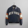 Kith AVIREX for the New York Knicks Navy Legend Jacket 1